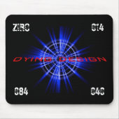 Dying Design Mousepad Muismat (Voorkant)