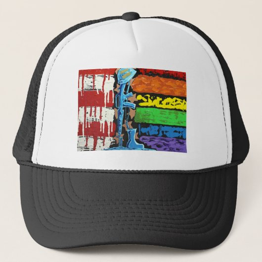Dying for Equality Trucker Hat Pet (Voorkant)