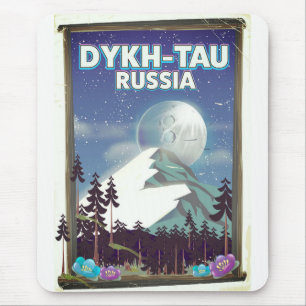Dykh-Tau Rusland reisposter. Muismat
