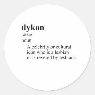DYKON RONDE STICKER