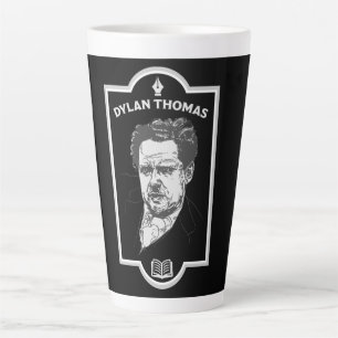 Dylan Thomas Welsh Poet Latte Mok