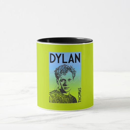 Dylan Thomas Welsh Poet Mok (Midden)