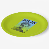 Dylan Thomas Welsh Poet Papieren Bordje (Gekanteld)