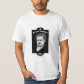 Dylan Thomas Welsh Poet T-shirt (Voorkant)