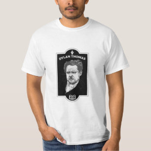 Dylan Thomas Welsh Poet T-shirt