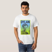 Dylan Thomas Welsh Poet T-shirt (Voorkant volledig)