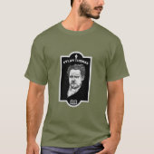 Dylan Thomas Welsh Poet T-shirt (Voorkant)