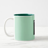 Dylan Thomas Welsh Poet Tweekleurige Koffiemok (Links)