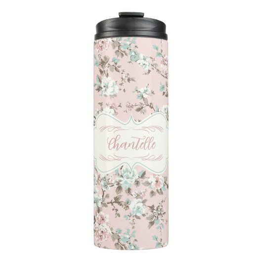 Dylandria Dusty Roos Pink Thermosbeker (Voorkant)