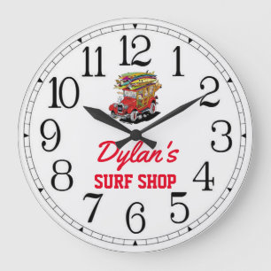 Dylan's Surven Shop Woody Large Clock Grote Klok