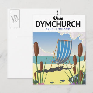 Dymchurch Kent zeereisposter Briefkaart