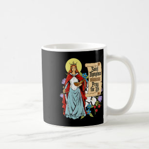 Dymphna Zuiverheid Lily Patron Saint Mental Health Koffiemok