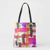 Dynamic Abstract Pattern in Art Draagtas (Voorkant)