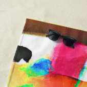 Dynamic Abstract Pattern in Art Strandlaken (In situ)