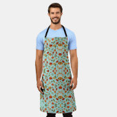 Dynamic Color Apron Schort (Gedragen)