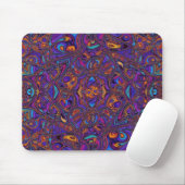 Dynamic Color Gradient Abstract Mosaic Muismat (Met muis)