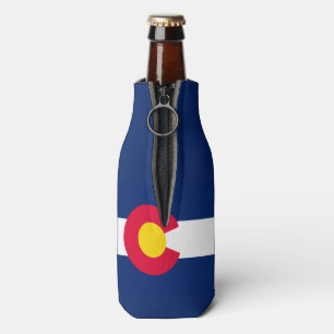 Dynamic Colorado State Flag Graphic op een Flesjeskoeler