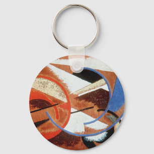 Dynamic Construction, 1919 (olie op canvas) Sleutelhanger