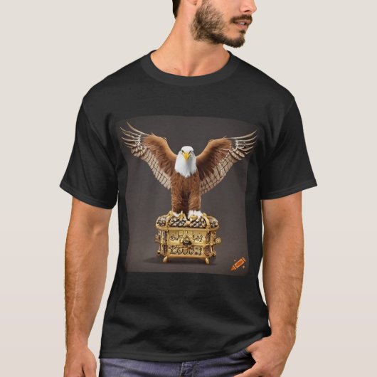 Dynamic Crystal Eagle Victory Collectie - T-shirt (Voorkant)