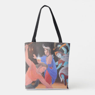 Dynamic Deities Custom All-Over-Print Canvas tas