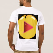 Dynamic DJ Control: Speel Button Logo T-Shirt Desi (Achterkant)