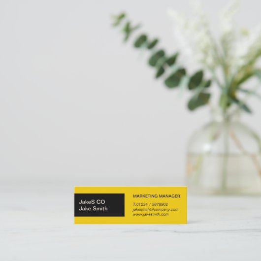 Dynamic Duo Mini Visitekaartje (Staand voorkant)