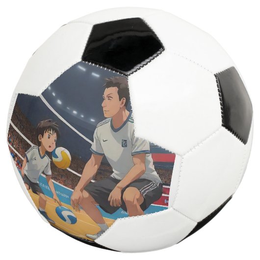 "Dynamic Duo Soccer Ball : Père-Fils Bonding Editi (3/4)