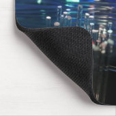 Dynamic fiber optic cables bottle lights muismat (Hoek)