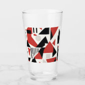 Dynamic Geometric Abstraction Glas (Voorkant)