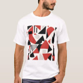 Dynamic Geometric Abstraction T-shirt (Voorkant)