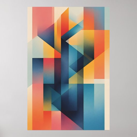 Dynamic Geometry Poster (Voorkant)