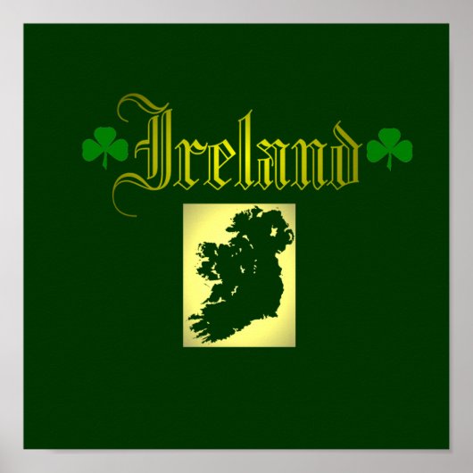 Dynamic Ireland. Poster (Voorkant)