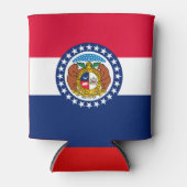 Dynamic Missouri State Flag Graphic op een Blikjeskoeler (Voorkant)