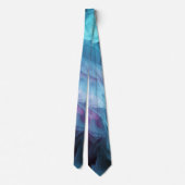 Dynamic Multicolor Smoke Design Stropdas (Achterkant)