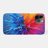 Dynamic Paint Splash Abstract Case-Mate iPhone Case (Achterkant (horizontaal))