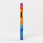 Dynamic Paint Splash Abstract Case-Mate iPhone Case (Achterkant/rechts)