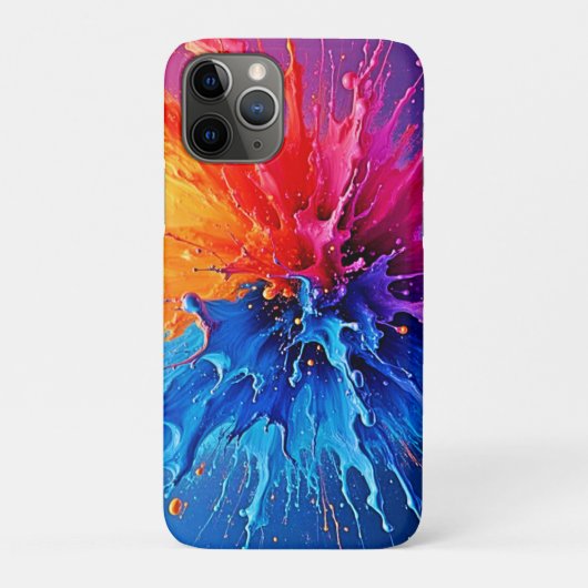 Dynamic Paint Splash Abstract Case-Mate iPhone Case (Achterkant)