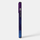 💖 Dynamic Pink & Purple Dotted Abstract Pattern  (Côté gauche)