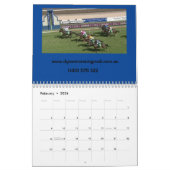 Dynamic Racing Mail Calendar Kalender (Feb 2026)
