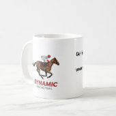 Dynamic Racing Mail Coffee Koffiemok (Voorkant links)