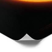 Dynamic Samurai Jump Silhouette Poster (Hoek)