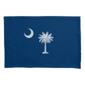 Dynamic South Carolina State Flag Graphic op een Kussensloop (Voorkant)