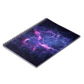 Dynamic Space Nebula Cosmic Afbeelding Notitieboek (Linkerzijde)