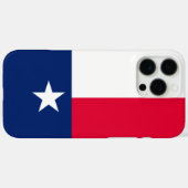 Dynamic Texas State Flag Graphic op een Case-Mate iPhone Case (Achterkant (horizontaal))