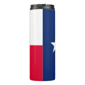 Dynamic Texas State Flag Graphic op een Thermosbeker (Achterkant)