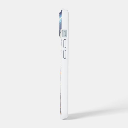 dynamic warrior standing  iPhone 15 hoesje (Linkerkant)