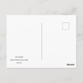 Dynamic Women Soccer Match,  Briefkaart (Achterkant)