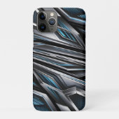 Dynamisch Abstract Ontwerp van Ineengrijpende Meta Case-Mate iPhone Case (Achterkant)