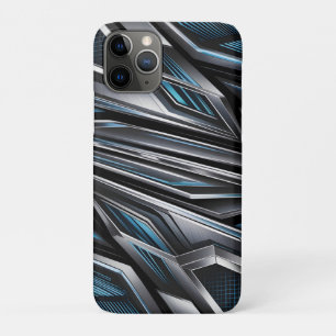 Dynamisch Abstract Ontwerp van Ineengrijpende Meta iPhone 11 Pro Hoesje