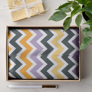 Dynamisch Chevron Zigzag Naadloos Patroon Tissuepapier